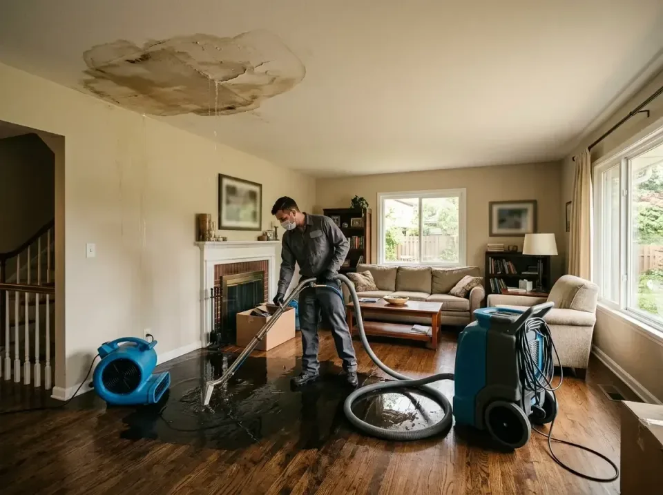 attic-pipe-burst-ceiling-drip-008 — frequently asked questions, Water Damage Restoration & Carpet Care in Oak Brook, IL